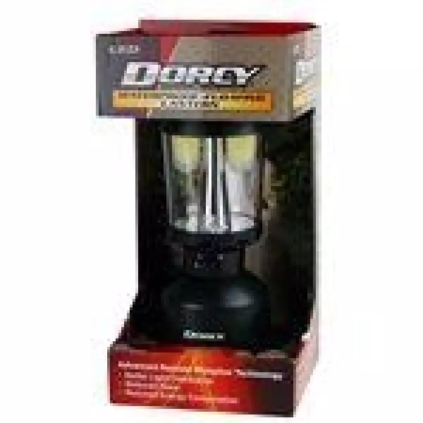 Dorcy 400 Lumen LED Twin Globe Lantern, Waterproof & Submersible, Green
