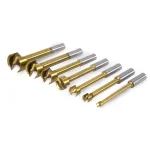 WEN 7-Piece Forstner Bit Set with Wooden Carrying Case thumbnail 2