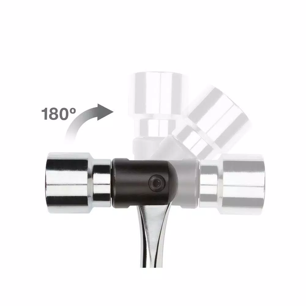 TEKTON 3/4 in. Drive 38 in. Breaker Bar with 180° Flex Head