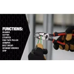 Southwire SCP9TPCB 9 in. Side-Cutting Combination Pliers Multi-Tool thumbnail 12