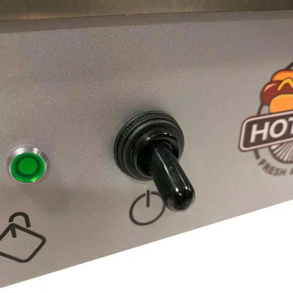 Paragon Pro Series Stainless Steel Hot Dog Steamer, 8 Qt. Capacity, 200 Hot Dog Capacity