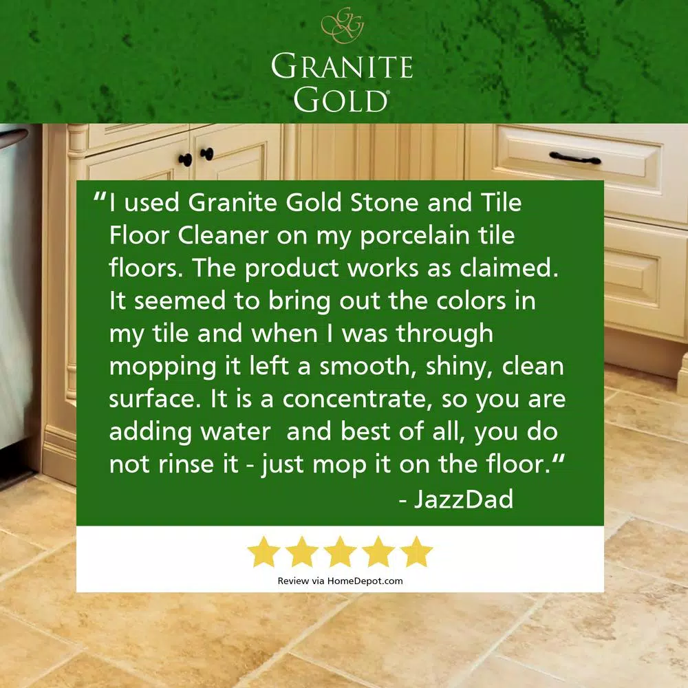 Granite Gold Stone and Tile Floor Concentrate Cleaner, 32 oz.