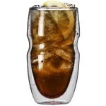 Ozeri Serafino 16 oz. Double Wall Borosilicate Glassware Set of 6 - Insulated Coffee and Tea Glasses thumbnail 3