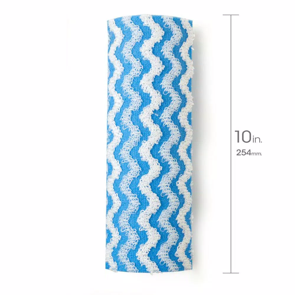 O-Cedar Microfiber Power Scrub Roller Mop Refill - Triple-Action Sponge