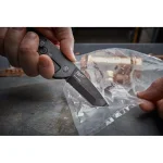 Milwaukee Hardline 3 in. D2 Steel Serrated Tanto Blade Folding Pocket Knife thumbnail 8