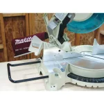 Makita 12 in. 15 Amp Corded Single-Bevel Compound Miter Saw with 40T Carbide Blade thumbnail 3