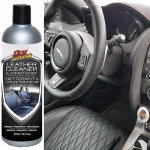 Dry Shine Leather Cleaner and Conditioner 12.7 oz. with 2-Pack Microfiber Towels thumbnail 6