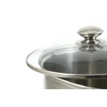 ExcelSteel 12 qt. Stainless Steel Stock Pot with Tempered Glass Lid thumbnail 3