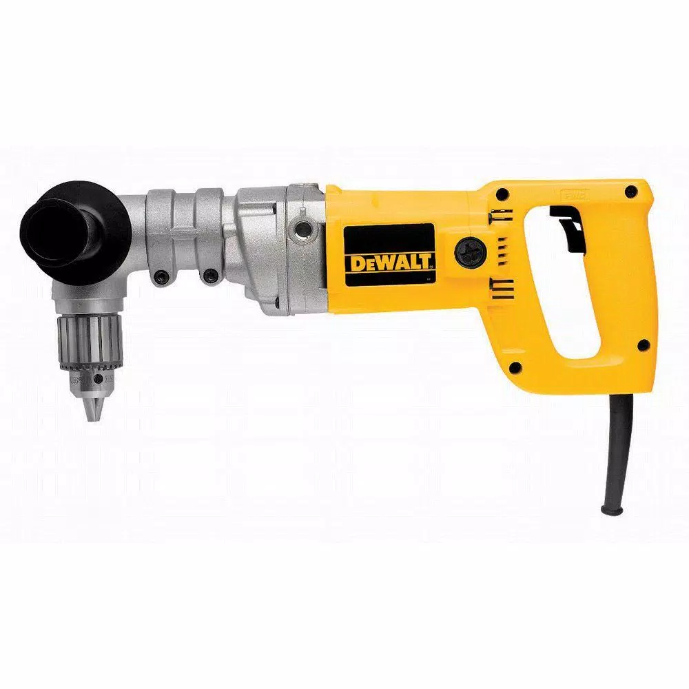 DEWALT DW120K 7 Amp 1/2 in. Right Angle Drill Kit