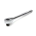 Tekton 1/2 in. Drive x 10.5 in. Quick-Release Ratchet, 90-Tooth Ultra-Compact Design thumbnail 1