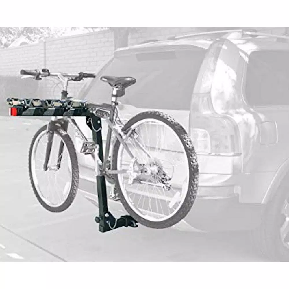 MaxxHaul 4-Bike Deluxe Hitch Mount Rack, 150 lb Capacity, 2 in. Receiver
