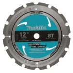 Makita 12 in. 8-Teeth Polycrystalline Diamond (PCD) Miter Saw Blade for Fiber Cement thumbnail 1