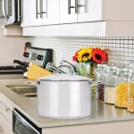 Range Kleen Preferred 8 qt. Stainless Steel Stock Pot with Glass Lid thumbnail 3