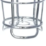 interDesign Axis Freestanding Toilet Paper Holder Plus in Chrome thumbnail 4