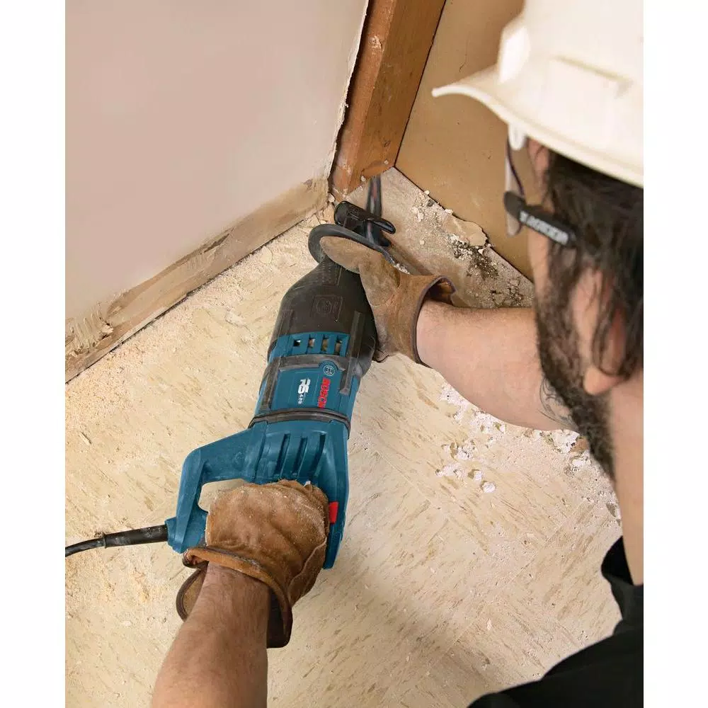 Bosch 14 Amp Corded Reciprocating Saw with Variable Speed and Vibration Control