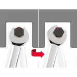 TEKTON 8-Piece SAE Combination Wrench Set, 1-9/16 in. to 2 in. thumbnail 3