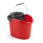 O-Cedar 2.5 Gal. Quick Wring Bucket with Easy Wringer System, Red thumbnail 1