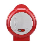 HOLSTEIN HOUSEWARES Holstein 4-Egg Red and Stainless Steel 2-Section Omelette Maker thumbnail 2
