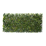 Greensmart Decor 40 in. x 80 in. Artificial Lemon Leaf Lattice Privacy Screen thumbnail 3