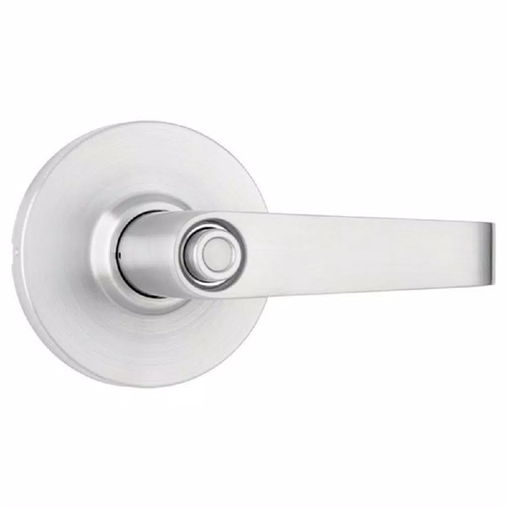 Universal Hardware Heavy Duty Privacy Lever, Satin Chrome, 2-3/4 in.