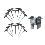 Husky 40-Piece SAE and Metric T-Handle and Long Arm Hex Key Set thumbnail 1