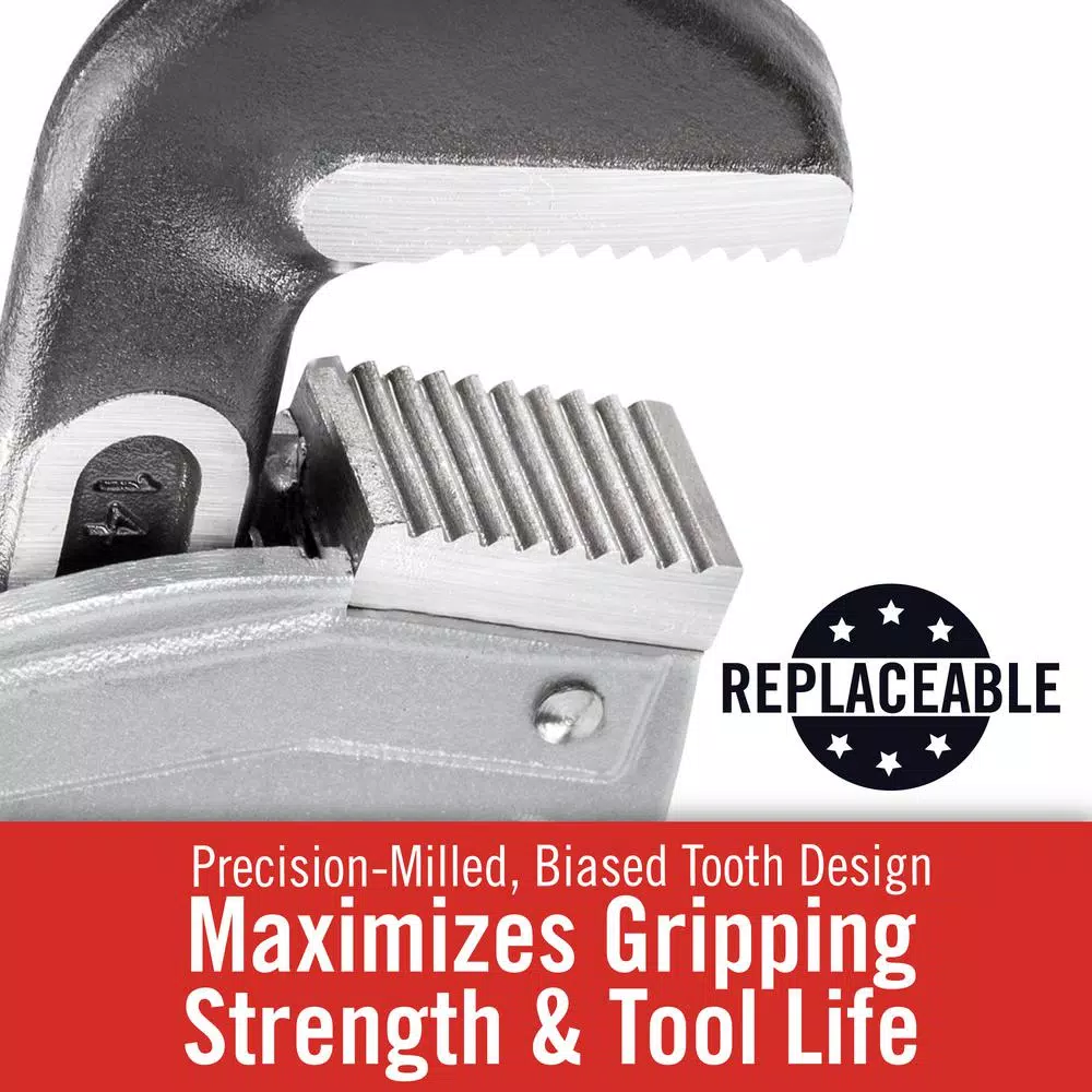 RIDGID 814 14 in. Aluminum Straight Pipe Wrench
