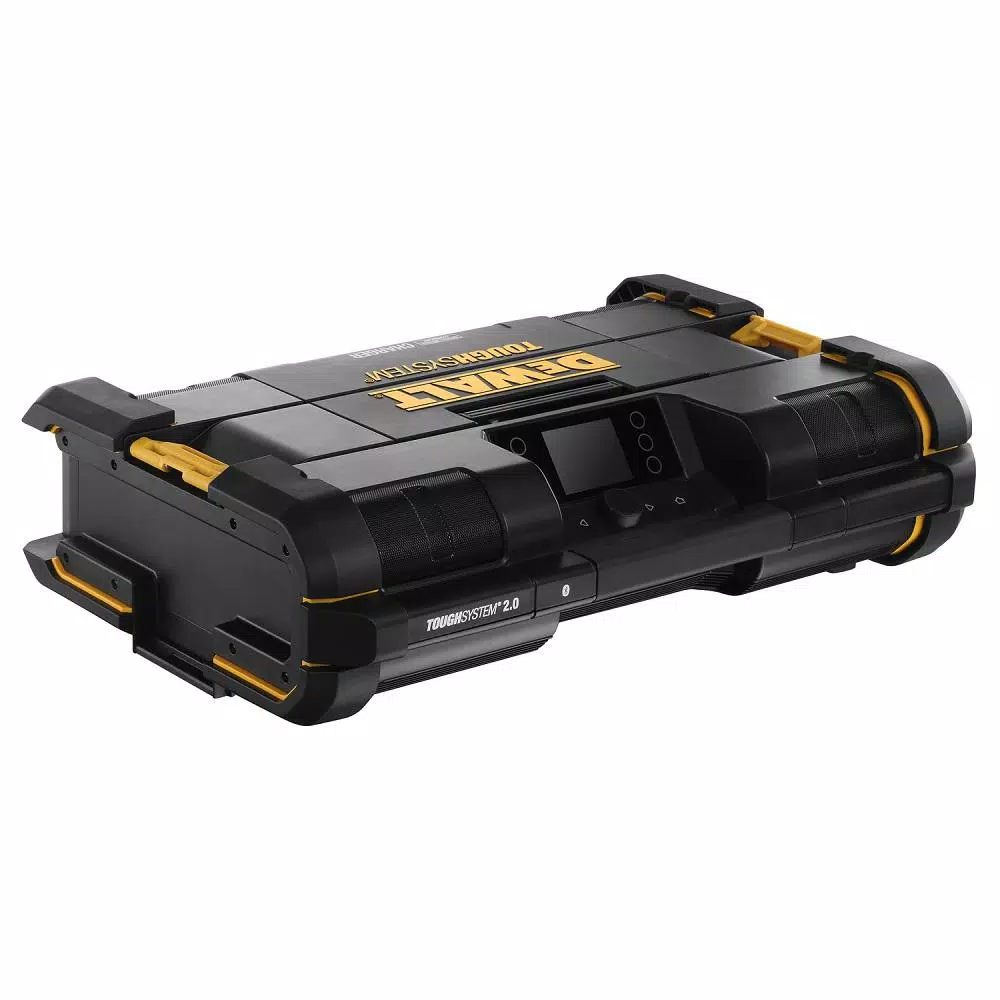 DEWALT TOUGHSYSTEM 2.0 Bluetooth Jobsite Radio and Charger