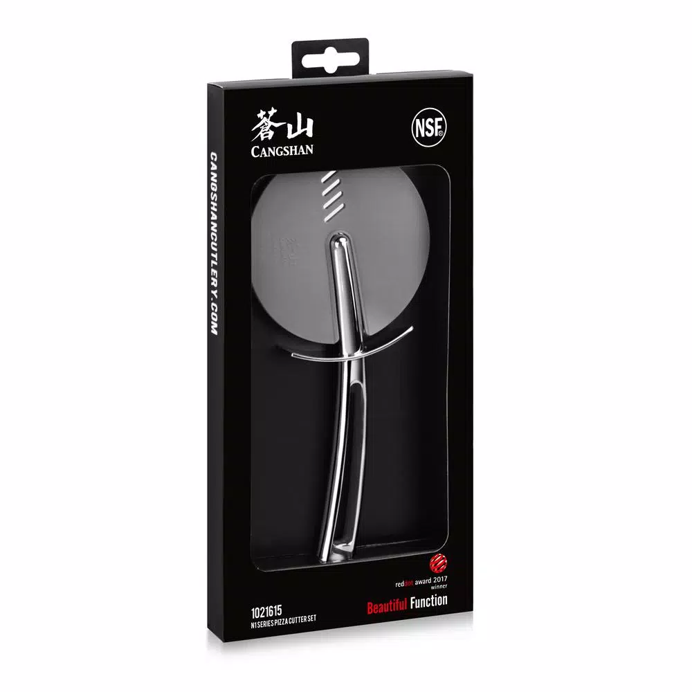 Cangshan Stainless Steel 18/10 Forged 4 in. Pizza Cutter - N1 Series