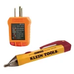 Klein Tools Dual Range Non-Contact Voltage Tester and Outlet Tester 2-Piece Kit thumbnail 1