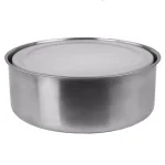 Unbranded Brushed Stainless Steel Food Storage Container Set, 5-Piece Silver Set thumbnail 4
