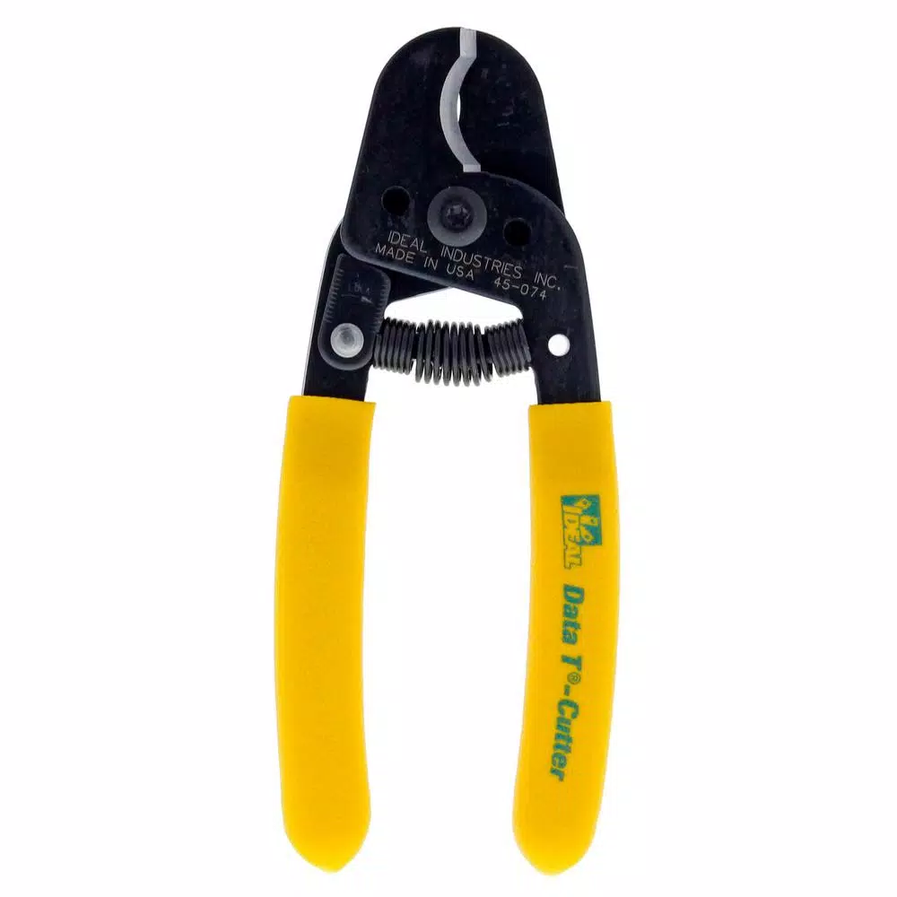 Ideal Data T-Wire Cutter Handheld Cable Cutter for Coax and Copper Cables