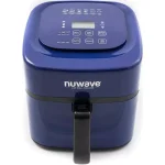 NuWave Brio 6 Qt. Digital Air Fryer with Retractable Cord, Cobalt Blue thumbnail 1