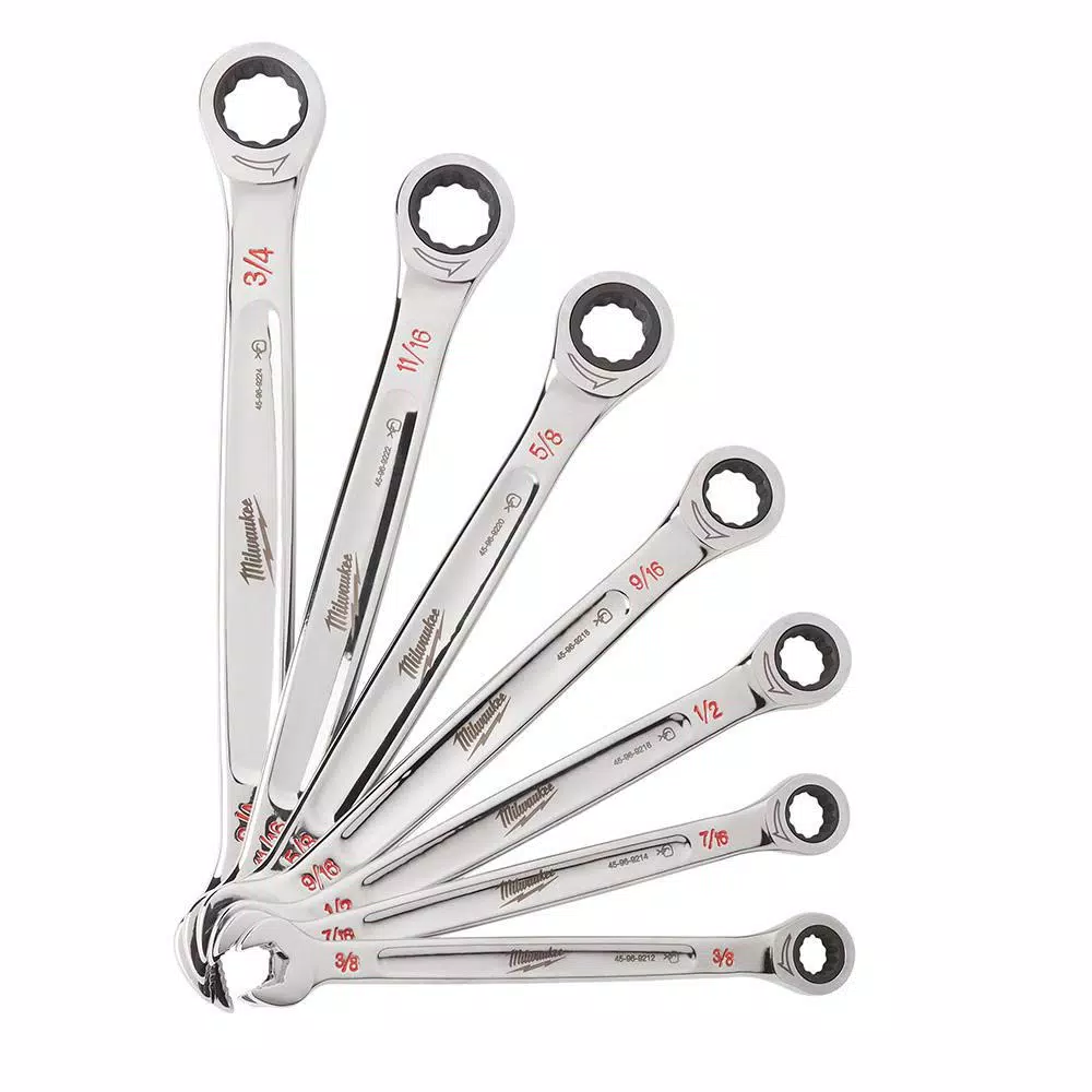 Milwaukee 64-Piece 1/4 in. Drive SAE/Metric Ratchet, Socket, and Combination Ratcheting Wrench Set