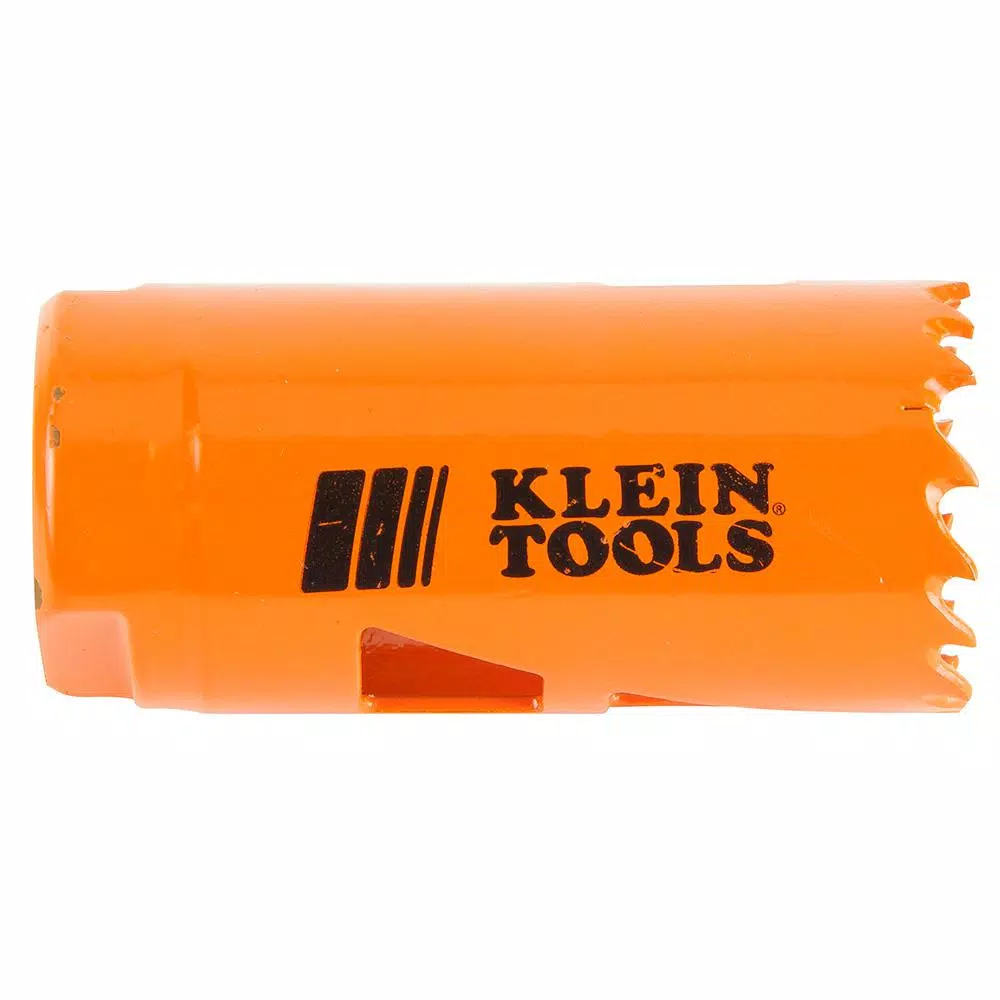 Klein Tools Bi-Metal Hole Saw Set with Arbor, 3-Piece Multi-Purpose Drill Bit Set
