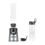 Kalorik Personal Blender, 400-Watt Single Speed Stainless Steel Blender with 2 Tritan 20 oz. Bottles thumbnail 2