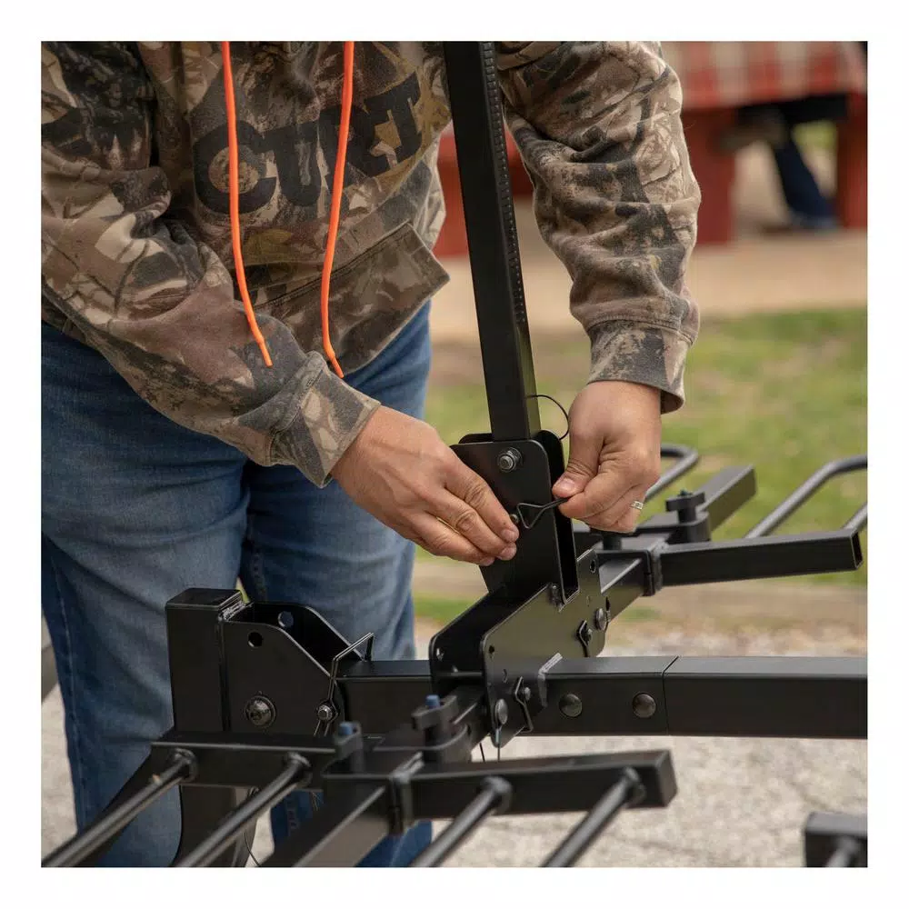 CURT 4-Bike Tray-Style Hitch-Mounted Bike Rack, 2 in. Receiver