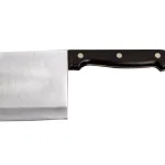 Home Basics 9 in. Stainless Steel Chinese Cleaver with Non-Slip Handle thumbnail 2
