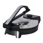 Brentwood Appliances TS-128 10 in. Nonstick Electric Tortilla Maker, Stainless Steel thumbnail 2