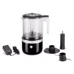 KitchenAid Cordless 5-Cup Food Chopper, Onyx Black thumbnail 3
