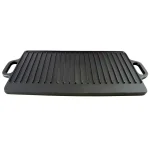 General Store Addlestone Cast Iron Reversible Griddle with Handles, 17 x 13 in. thumbnail 1