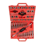 TEKTON 45-Piece Inch Tap and Die Set, SAE Coarse and Fine Sizes thumbnail 1