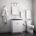 Delta Portwood Pivot Arm Toilet Paper Holder, Polished Chrome thumbnail 4