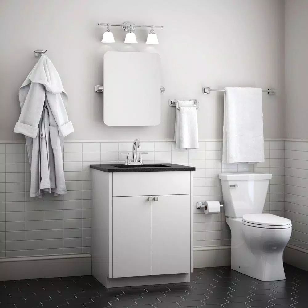 Delta Portwood Pivot Arm Toilet Paper Holder, Polished Chrome