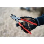 Southwire The Woods 9 in. Side Cutting Pliers, Forged Carbon Steel Linesman Pliers thumbnail 2