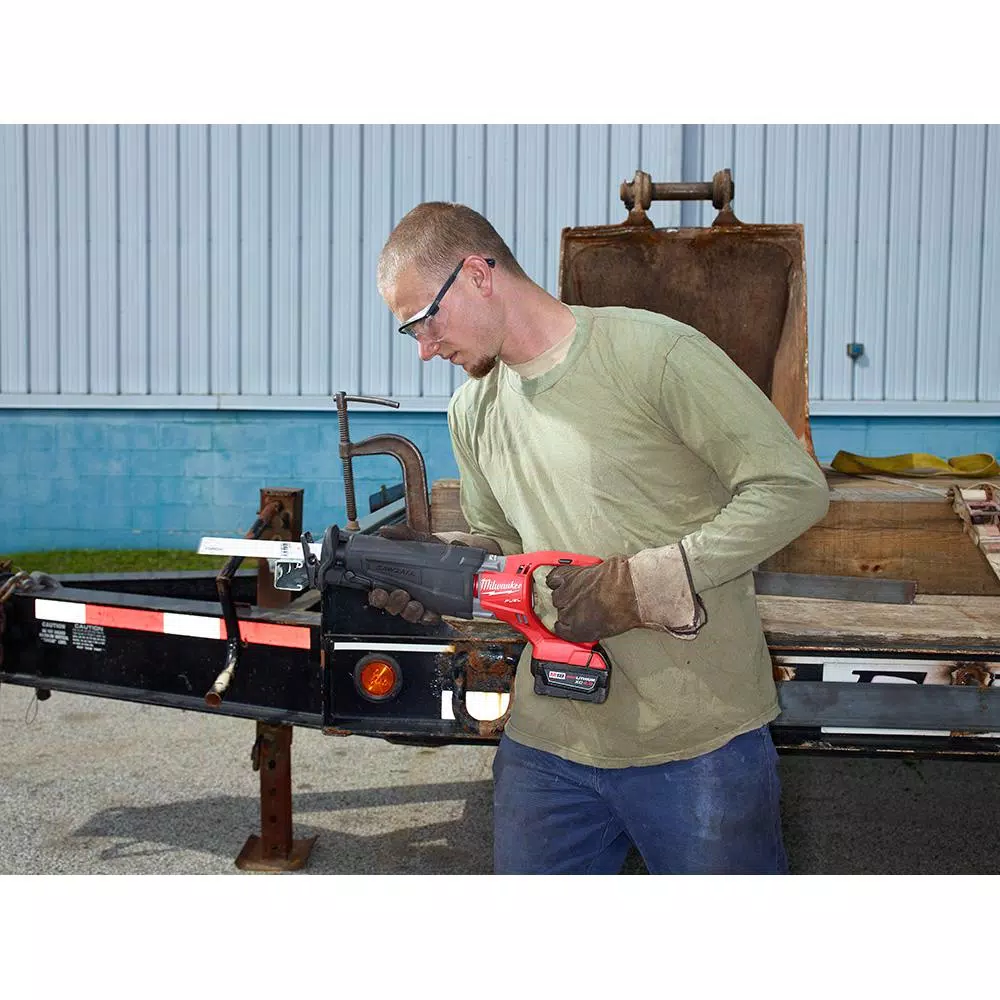 Milwaukee 8 in. Multi-Material Reciprocating Saw Blades, 8/12 TPI, 5-Pack
