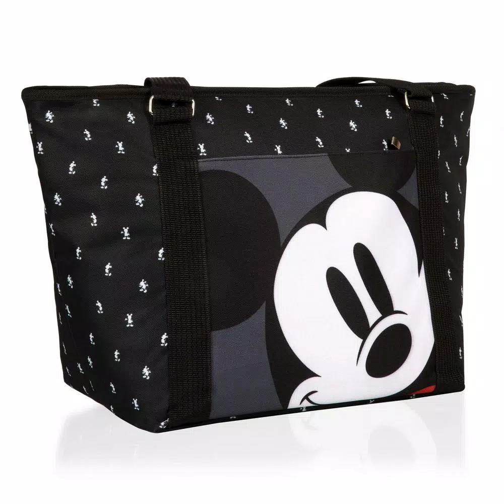 ONIVA Mickey Mouse 27 oz. Soft-Side Cooler Tote Bag with Black & White Pattern
