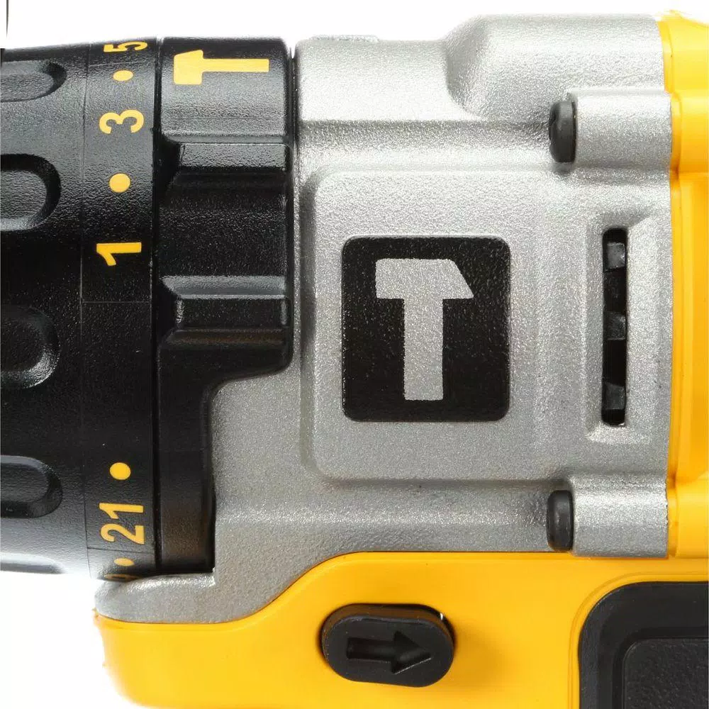 DEWALT 20V MAX Cordless 1/2 in. Hammer Drill Kit with (2) 4 Ah Batteries, Charger & Case