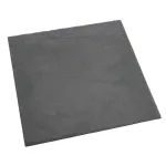 Creative Home Natural Black Slate 12 in. x 12 in. Square Serving Board and Cheese Platter thumbnail 2