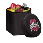 Picnic Time Ohio State Buckeyes 12 Qt. Bongo Collapsible Soft-Side Cooler - Black thumbnail 1