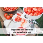 Weston Tomato Strainer and Fruit Press Sauce Maker with Stainless Steel Screen thumbnail 7